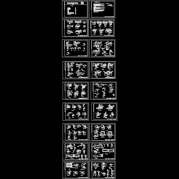 CAD版钢节点详图纸 - 1