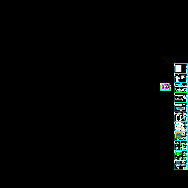 校园局部景观工程CAD施工方案图纸 - 1