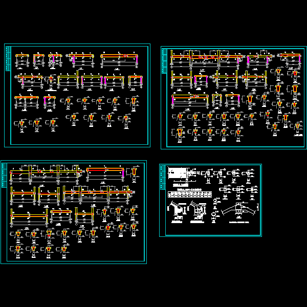 梁结构施工图.dwg