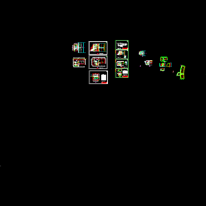 地道泵站工艺施工图.dwg