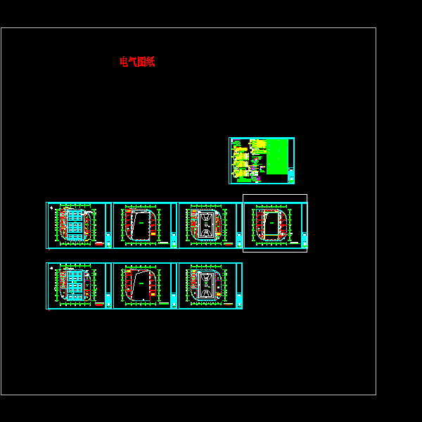 举重、篮球馆2016年建筑电气照明CAD施工图纸 - 1