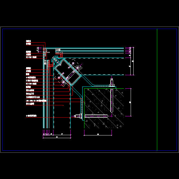 玻璃幕墙1节点图4.dwg