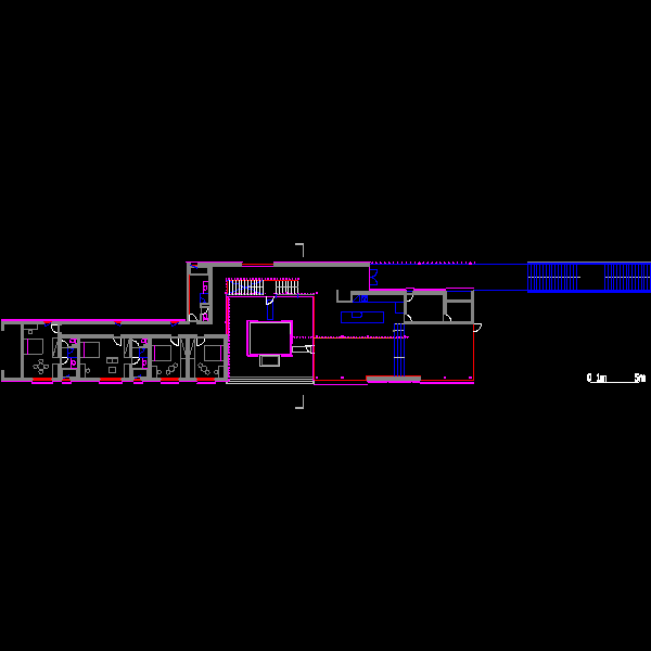 2层隈研吾竹屋建筑方案设计CAD图纸（实景照片） - 1