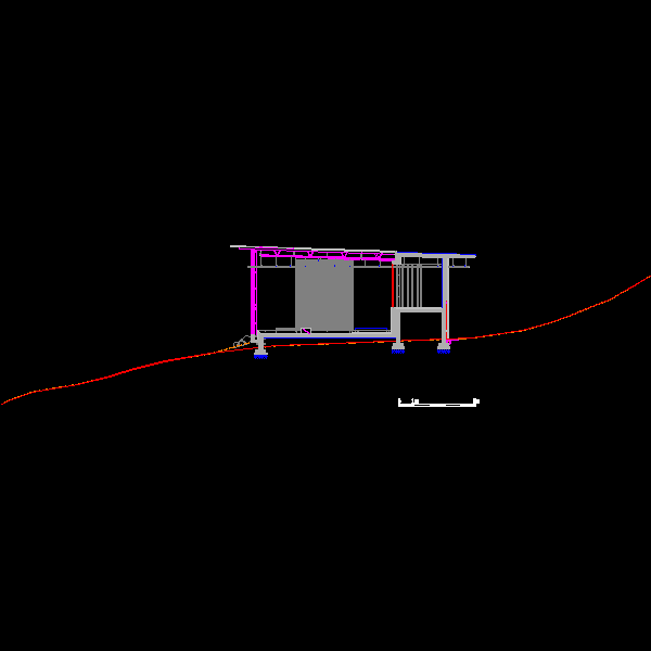 2层隈研吾竹屋建筑方案设计CAD图纸（实景照片） - 2