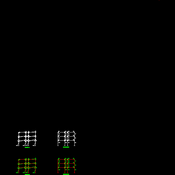 弯矩、剪力、轴力图（水平地震作用）.dwg