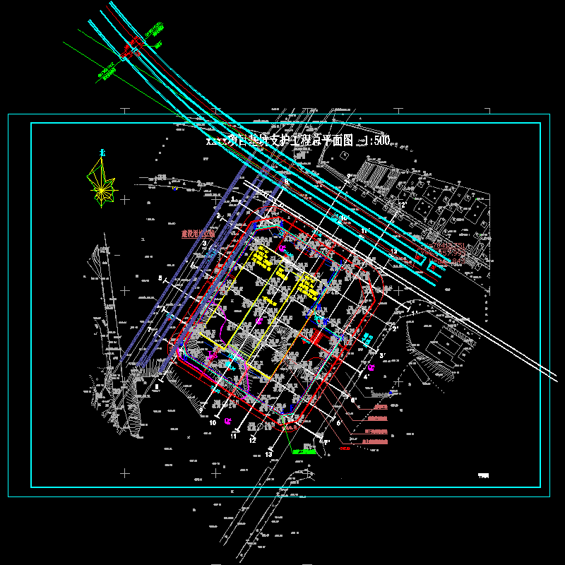 基坑平面图.dwg