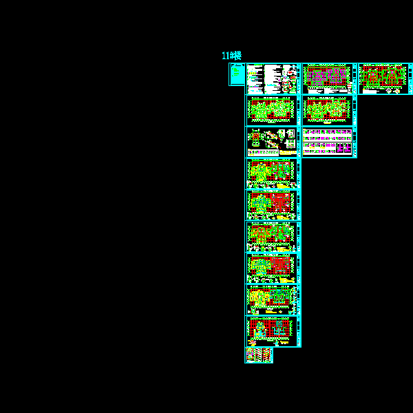 28层住宅楼结构设计CAD施工图纸（11号楼） - 1