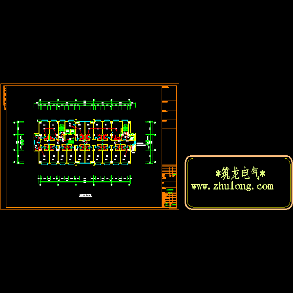 11层酒店电气CAD施工图纸 - 4