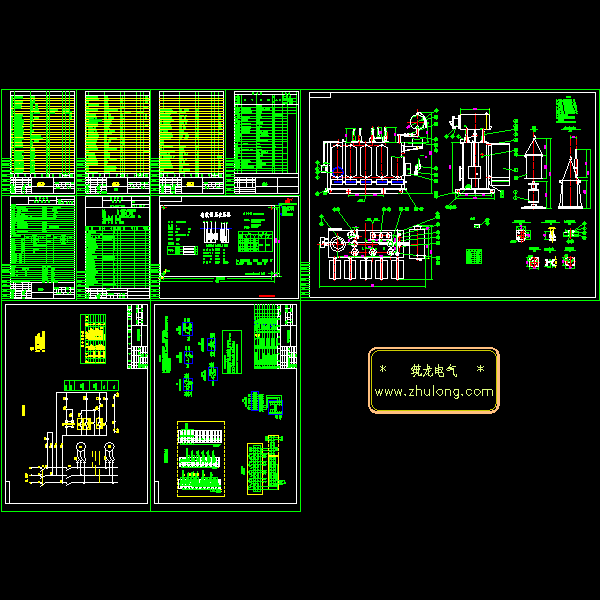 变压器厂电气CAD施工图纸 - 1