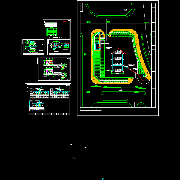 车站电气CAD施工图纸 - 1