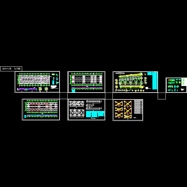 钢架施工图下.dwg