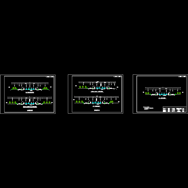 l03道路横断面方案图.dwg