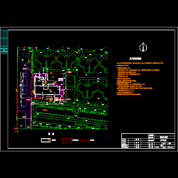 6层产品检测中心办公楼建筑结构CAD施工图纸 - 3