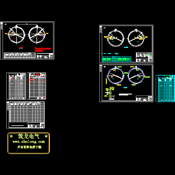 污水处理厂沉淀池电气CAD图纸 - 1