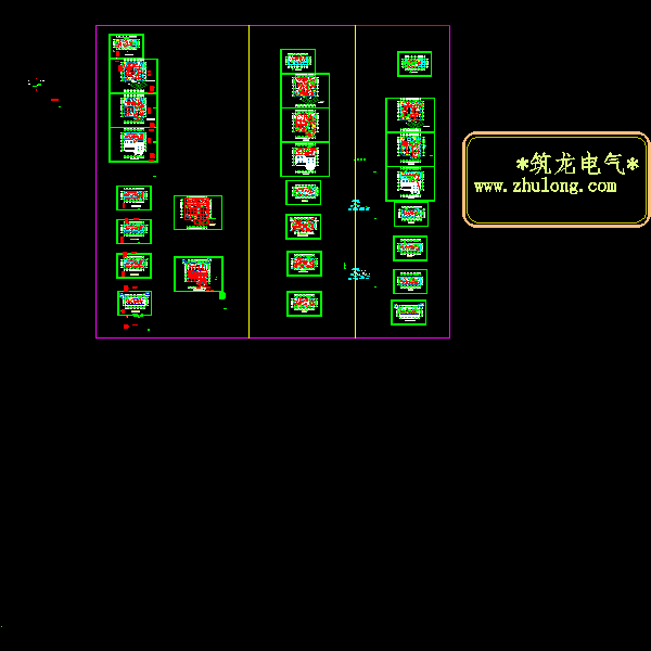 高层酒店电气CAD施工图纸(消防报警系统)(dwg) - 1