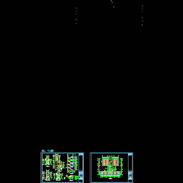 楼梯大样、屋顶构架大样.dwg