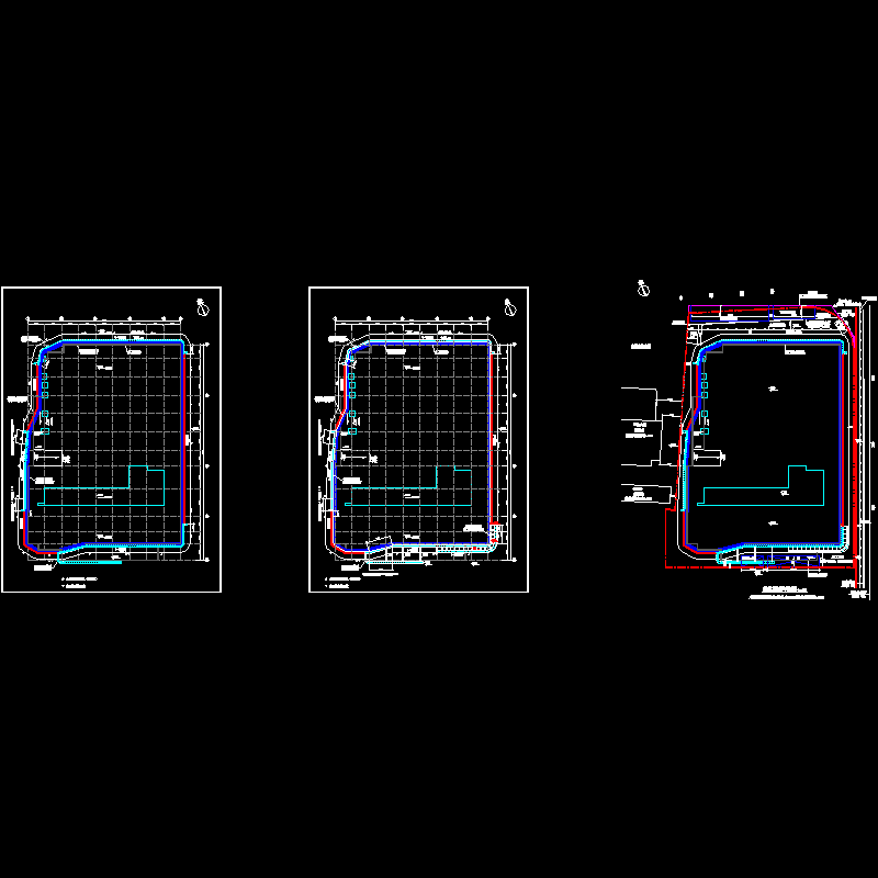 基坑围护平面图.dwg