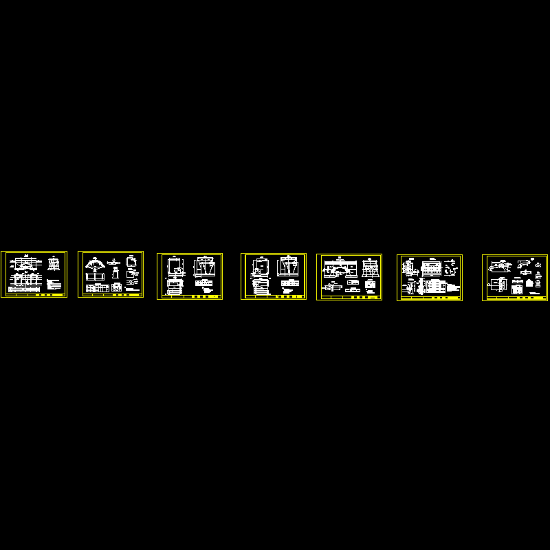 石拱桥加宽CAD图纸 - 1