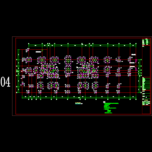 南方19层框剪住宅结构CAD施工图纸 - 5