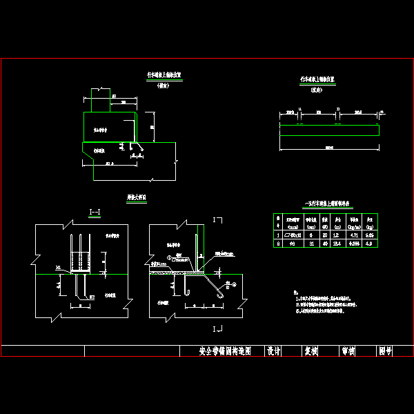 察隅县1-81m柔性钢吊大桥施工设计CAD图纸 - 2