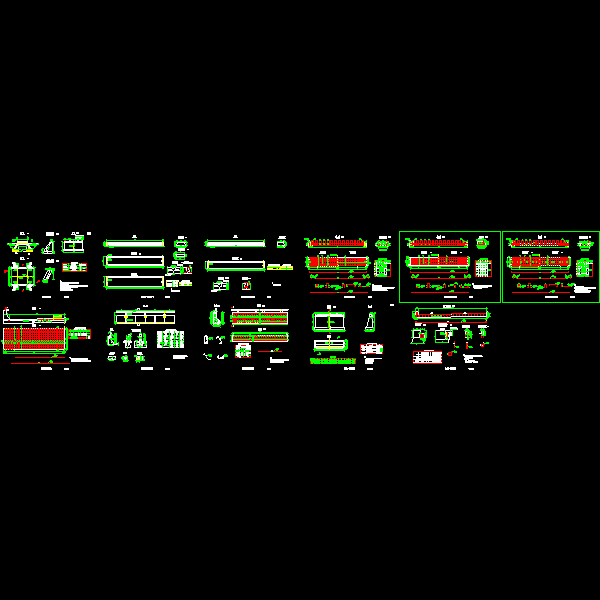1-6m正交小桥设计CAD图纸(板钢筋构造) - 1