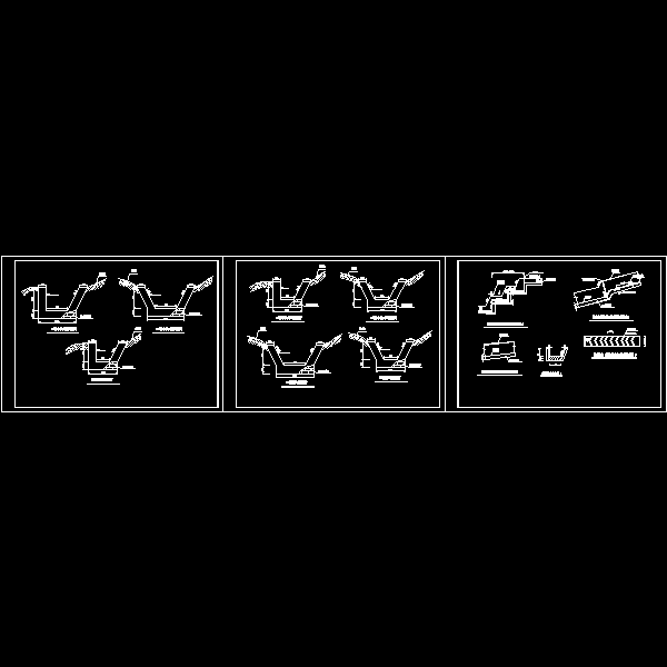 滑坡CAD施工方案图纸设计 - 4