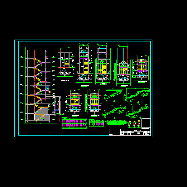 d3469楼梯结施.dwg