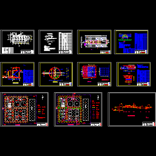 平面布置图，高程图.dwg