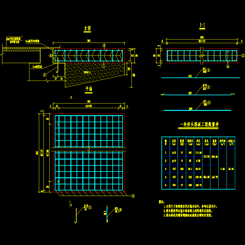 小桥搭板构造图.dwg