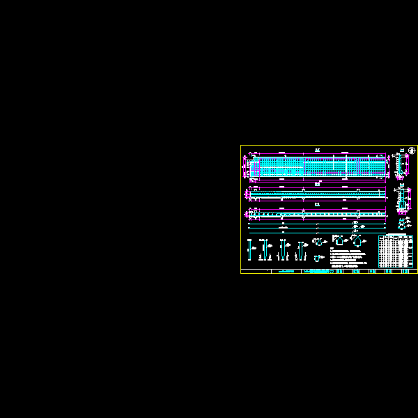 公路桥25mT梁设计CAD图纸(通用图) - 2
