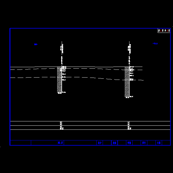 余官营互通A匝道桥设计CAD图纸(钢筋构造图) - 2
