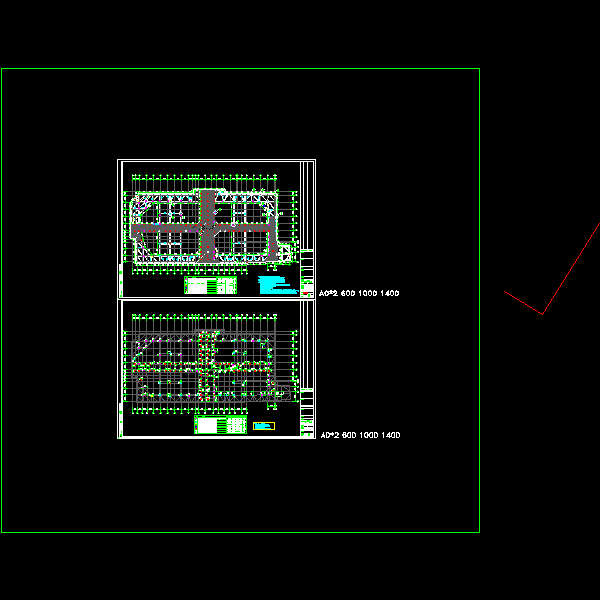 第一道支撑平面布置图.dwg