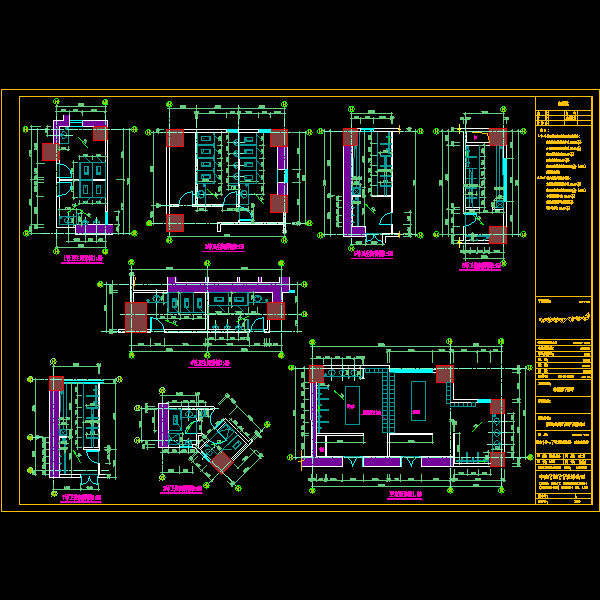 裙房卫生间大样.dwg