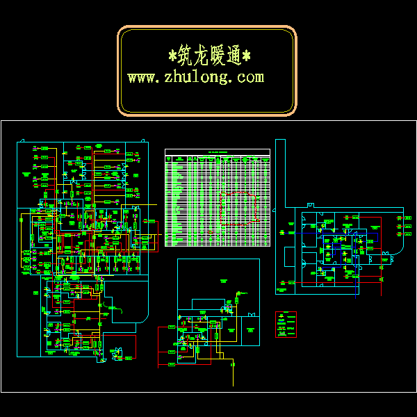 制药厂空调系统CAD图纸 - 1
