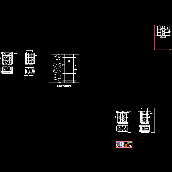 双排落地脚手架施工专项方案21页(附CAD图纸) - 1