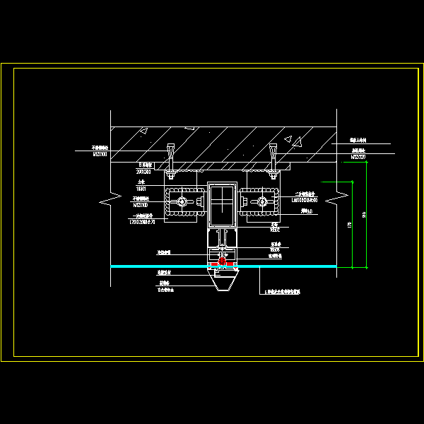 玻璃幕墙及铝合金型材节点构造详细设计CAD图纸（一） - 1