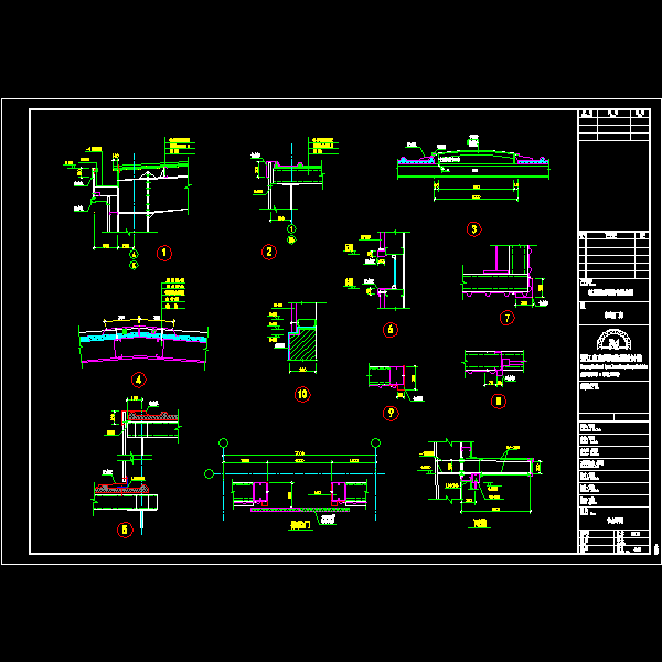 钢结构建筑详细设计CAD图纸 - 2