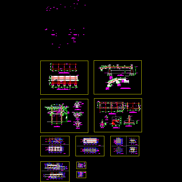 环翠亭施工CAD图纸大样图纸 - 1