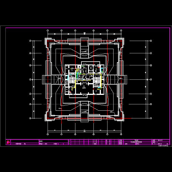 大厦给排水竣工CAD图纸（3） - 1