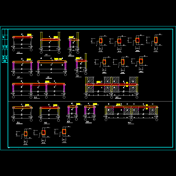 两层底框临街商住楼结构施工图 (11).dwg