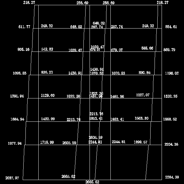 竖向荷载作用下柱轴力n图（恒载）.dwg