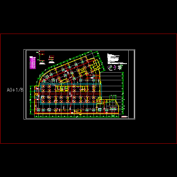 32层框剪商住楼结构CAD施工大样图 - 3