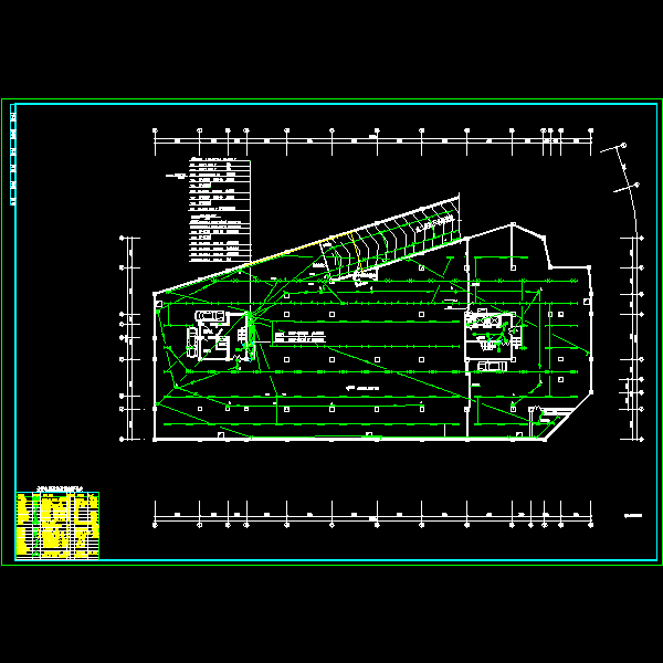 办公楼强电设计CAD施工图纸 - 4