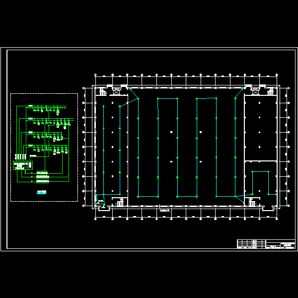 制药综合车间电气CAD施工图纸（一） - 2