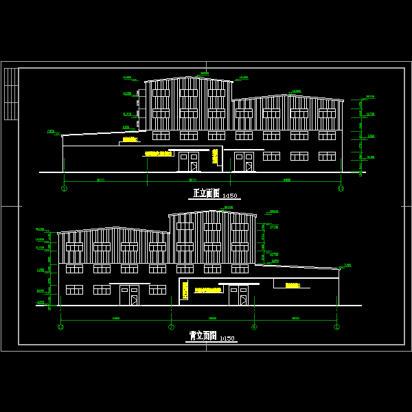 耐火企业厂房设计方案(CAD平面图) - 5