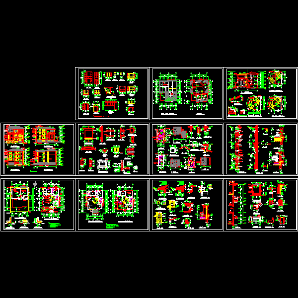 别墅建筑施工图_t3.dwg