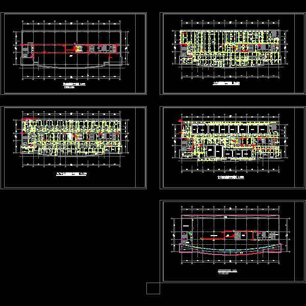 医院给排水消防CAD施工方案图纸 - 3