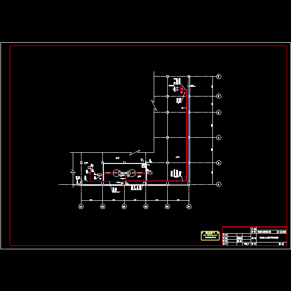 玻璃布线图9.1m.dwg