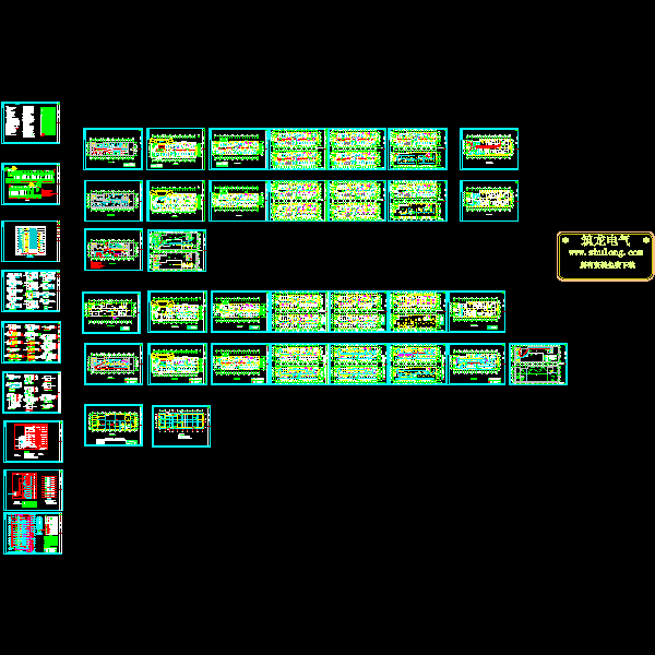 11层医院电气CAD施工图纸 - 1