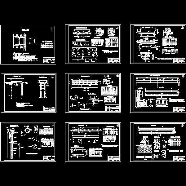 县土地整理工程农道桥设计CAD图纸(基础配筋图) - 2